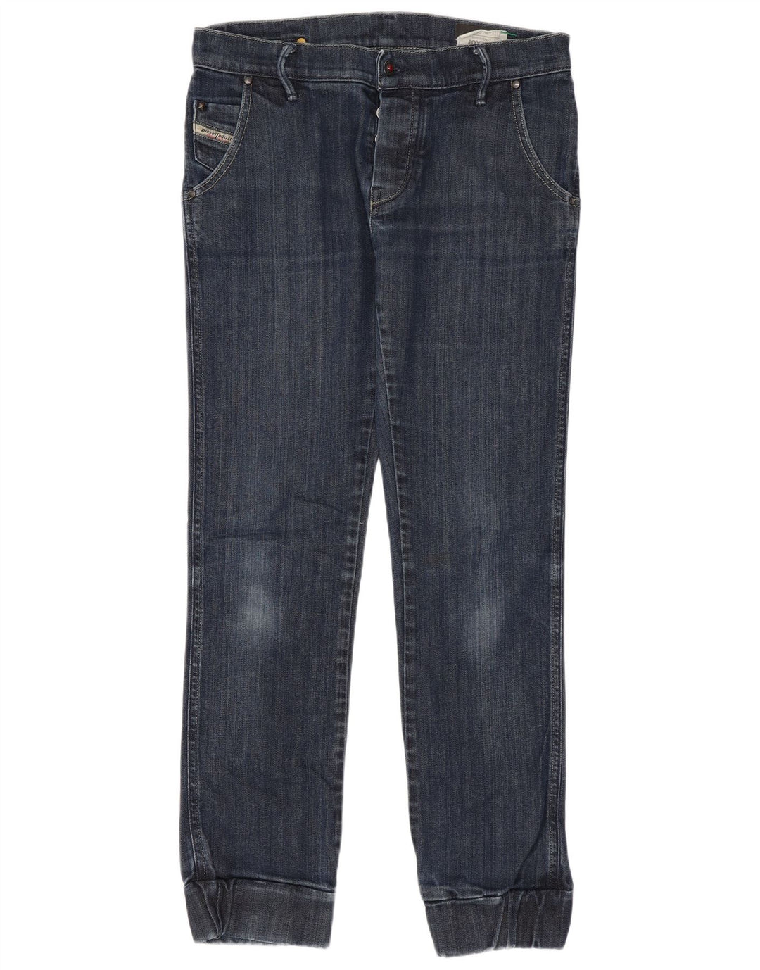 Diesel Dame Joyze Slim Jeans W27 L28 Blå Bomuld