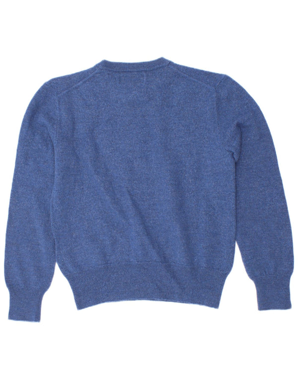 Polo Ralph Lauren drenge sweater med rund hals 7-8 år lille blå uld
