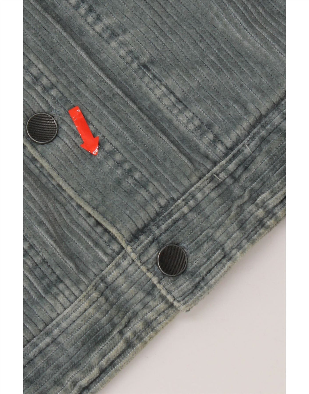 Billabong Herre Corduroy-jakke UK 38 Medium Blue Cotton