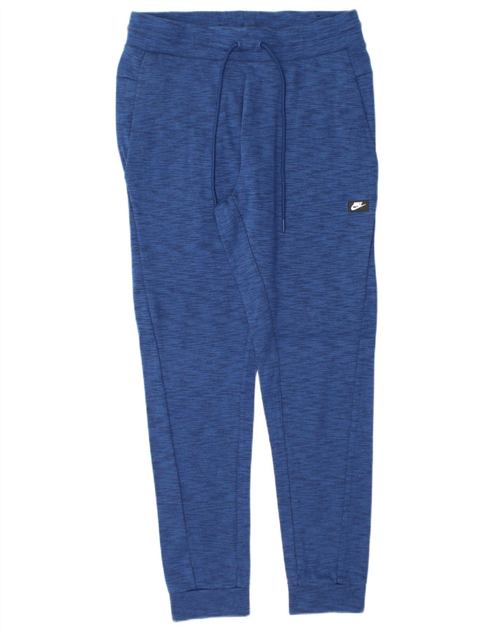 NIKE Træningsdragt til mænd Joggers Medium Blue Flecked Bomuld