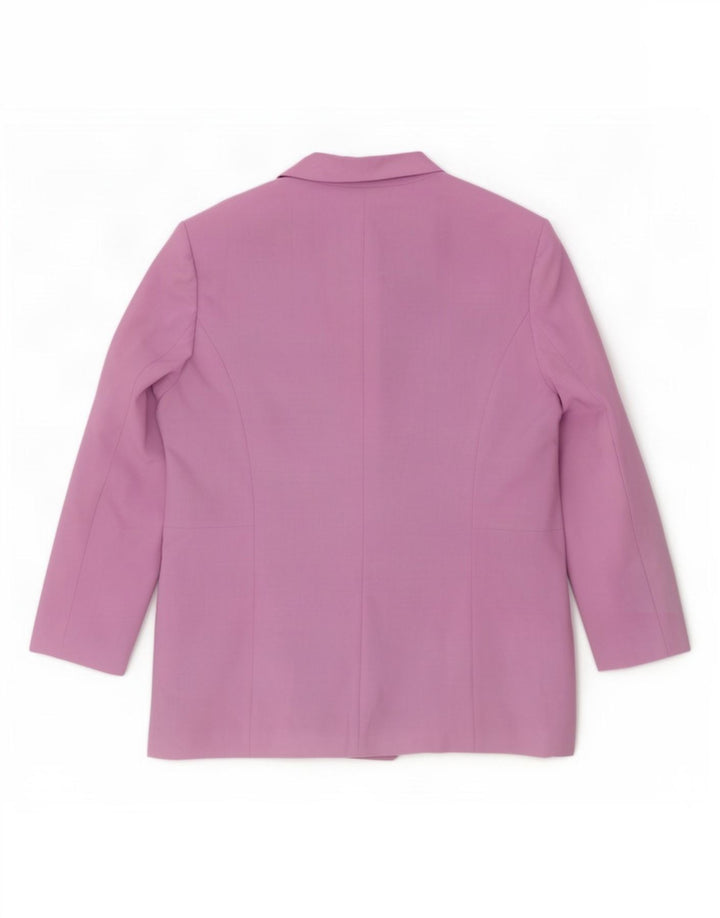 Marks & Spencer Dame Standard 2-knaps blazerjakke UK 20 2XL lilla