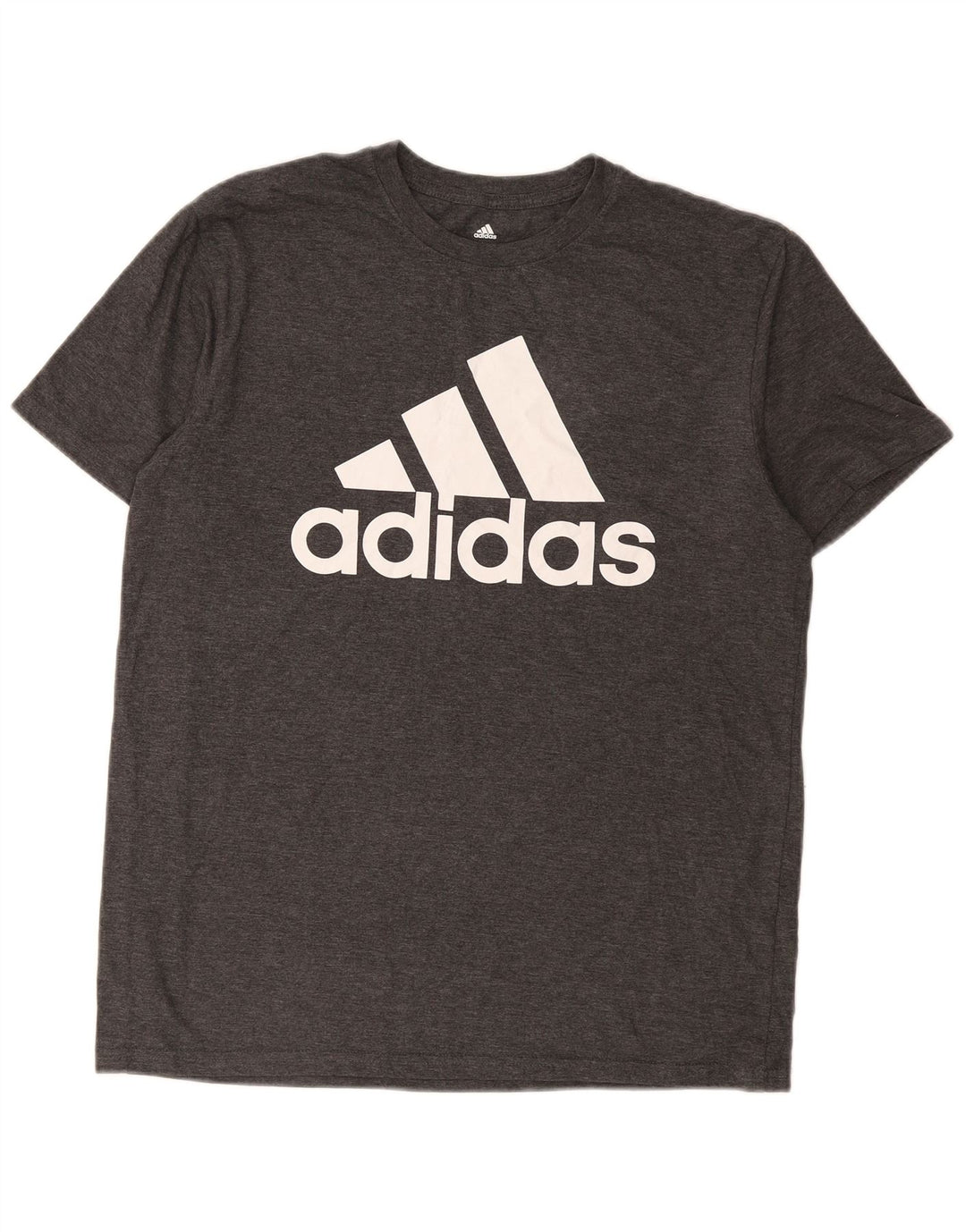 Adidas Herre Golf Grafisk T-Shirt Top Stor Grå Bomuld