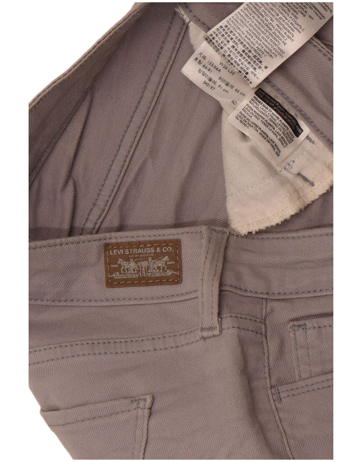 Levi's Dame Legging Skinny Jeans W26 L30 Grå Bomuld