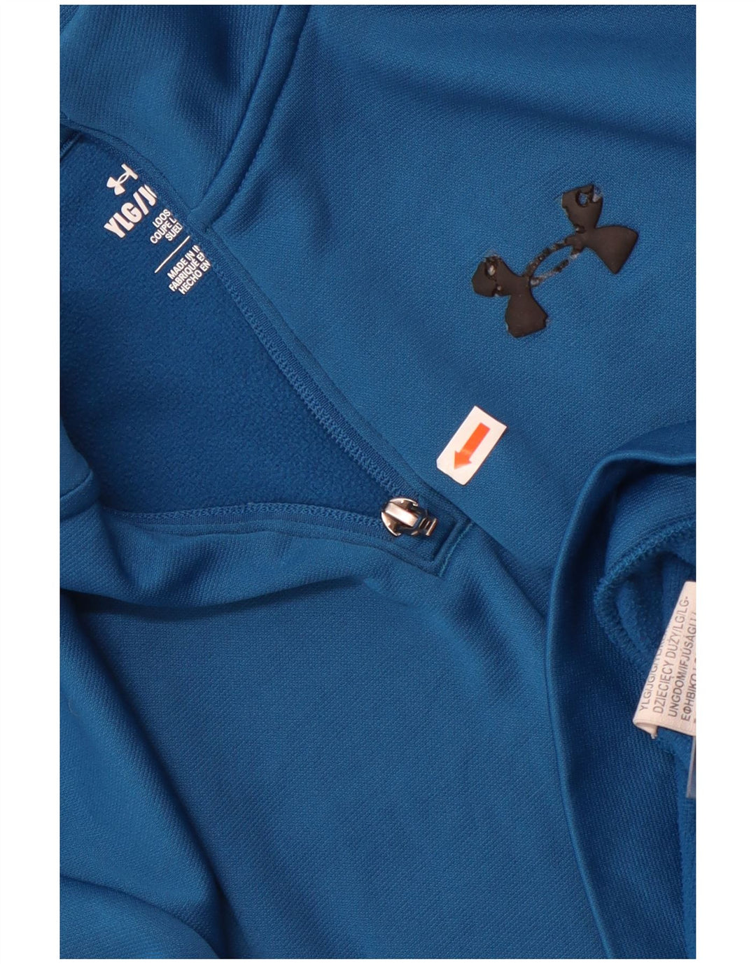 Under Armour Boys Loose Fit Sweatshirt Jumper 11-12 år Stor Blå