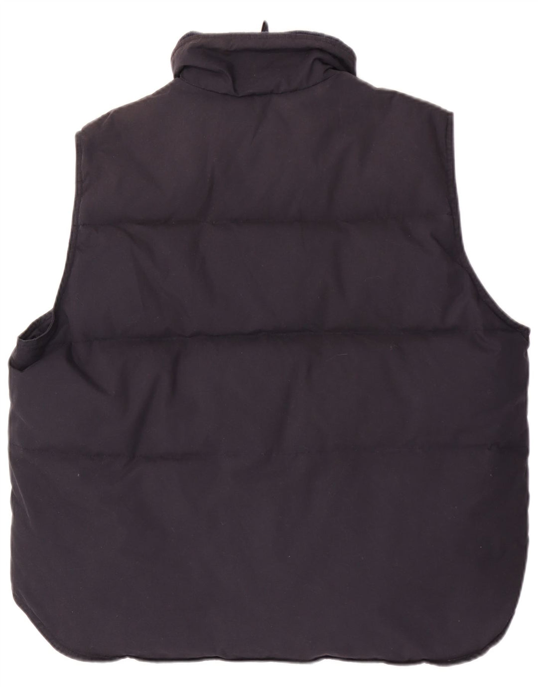 BOMB BOOGIE Herre Loose Fit Polstret Gilet UK 38 Medium Navy Blue Polyester