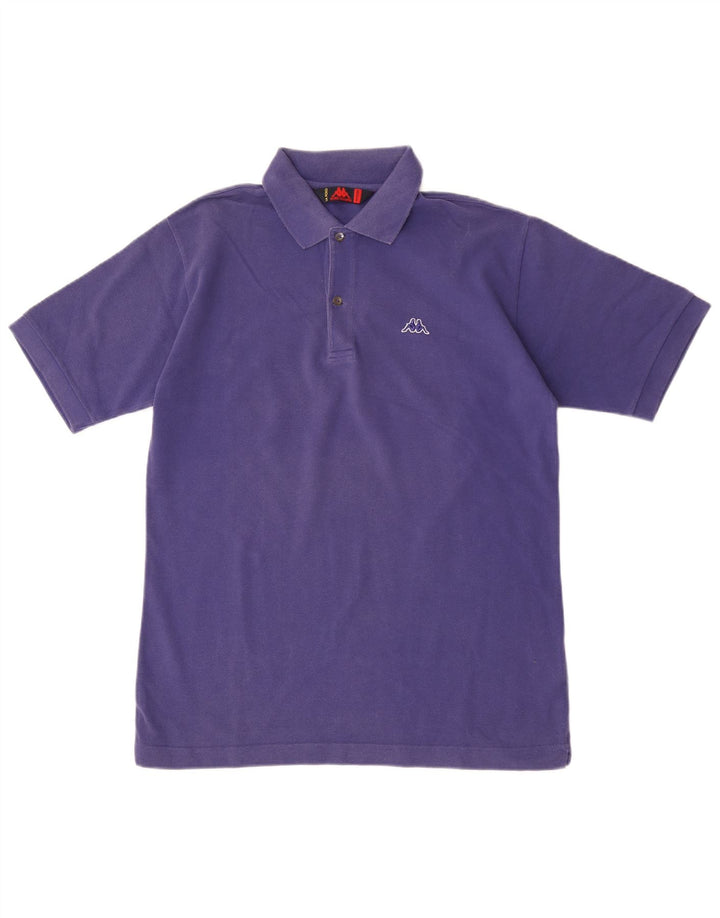 Kappa herre poloshirt Medium lilla bomuld