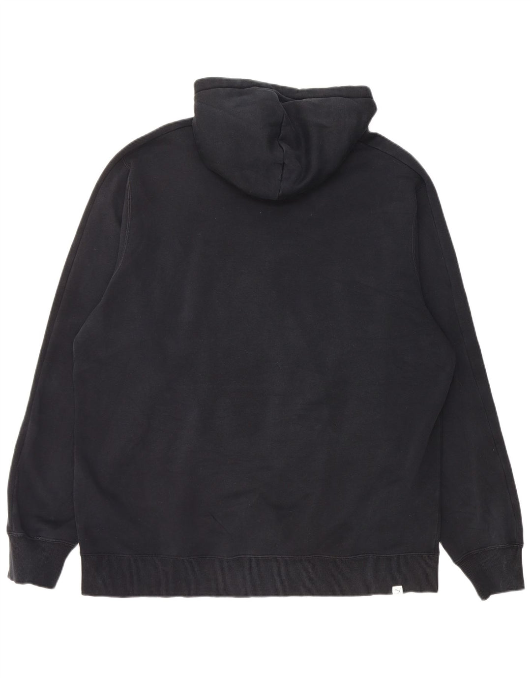 Puma grafisk hættetrøje til mænd 2XL sort bomuld