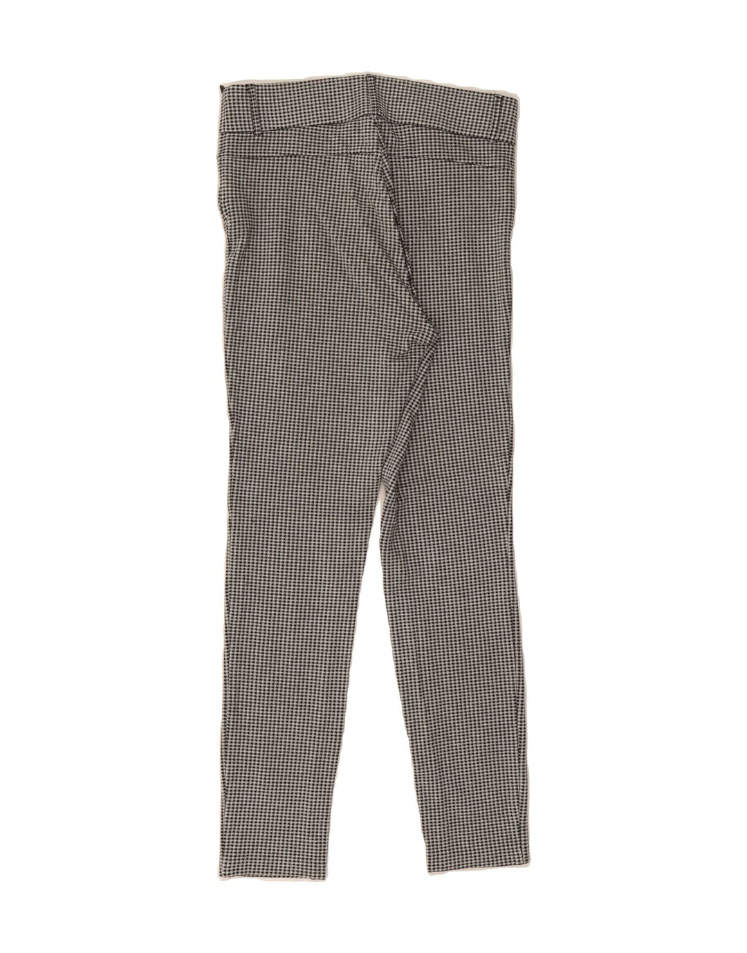 ZARA Womens Legging Casual Trousers W28 L28 Black Houndstooth Vintage Zara and Second-Hand Zara from Messina Hembry 