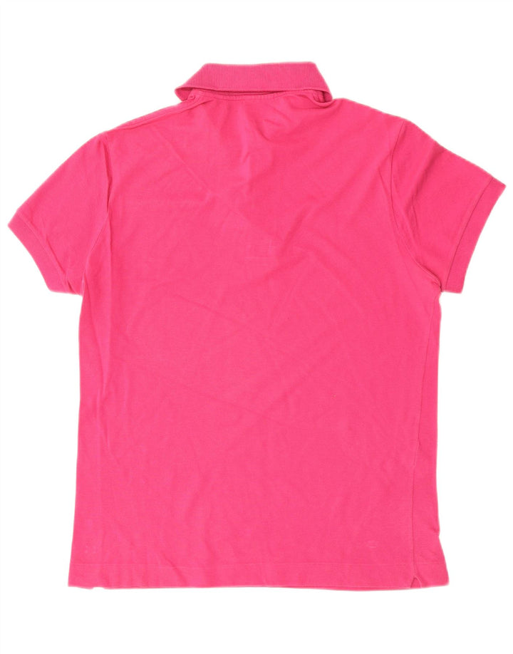 LACOSTE Poloshirt til mænd størrelse 3 Lille Pink Bomuld