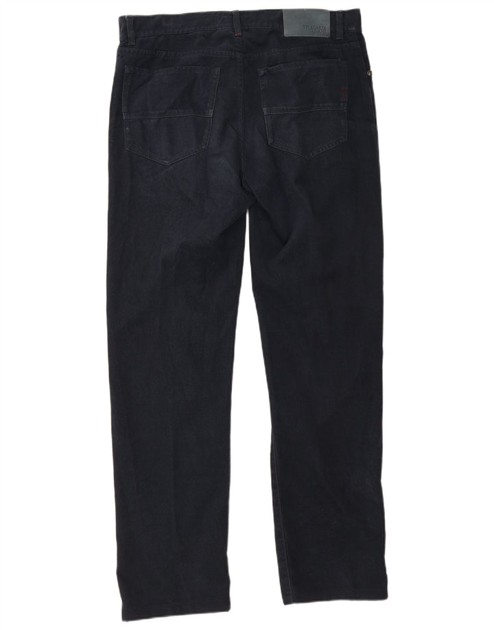Trussardi Straight Jeans til mænd W36 L31 Marineblå