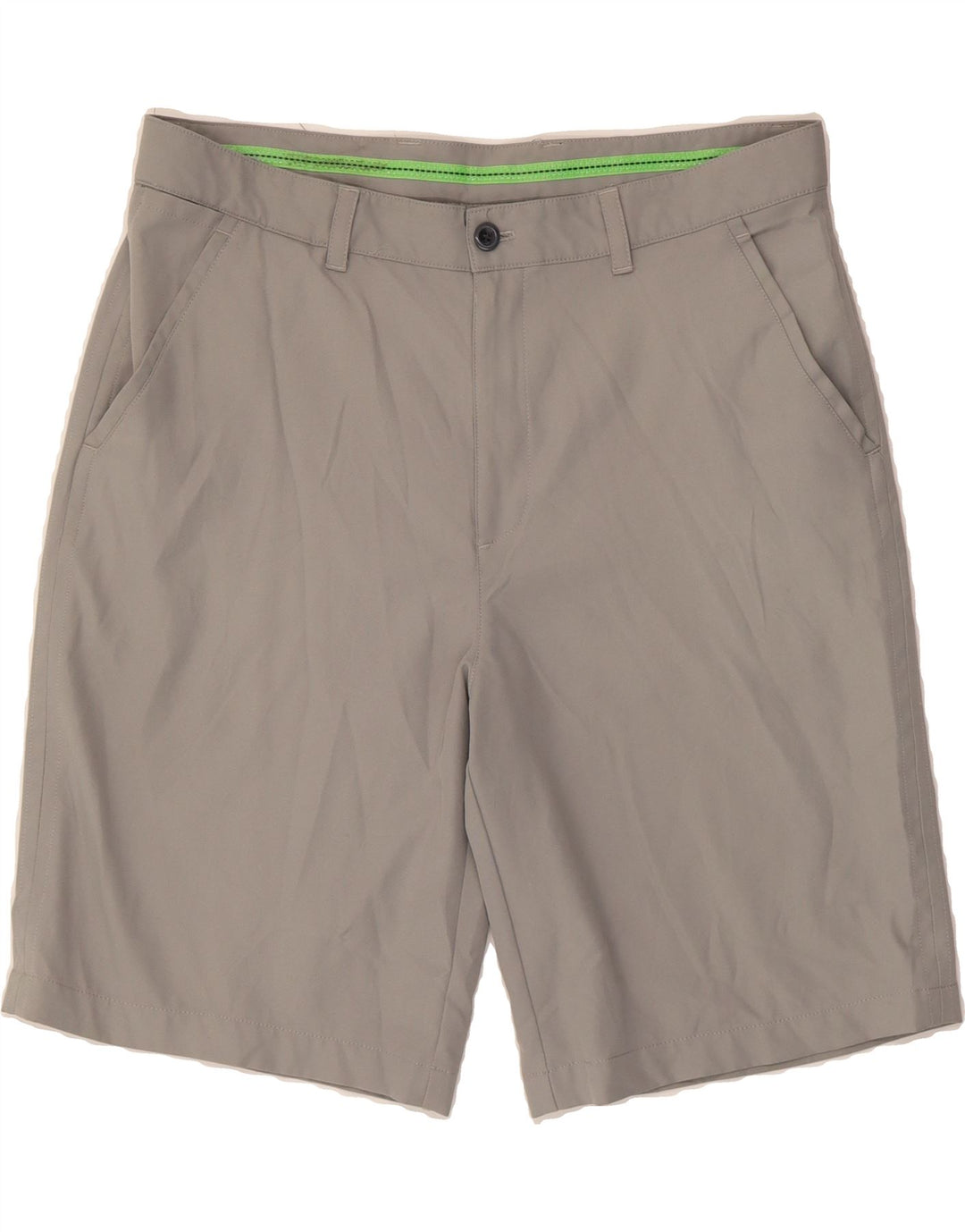IZOD Mens Chino Shorts W36 Large Grey Polyester Vintage Izod and Second-Hand Izod from Messina Hembry 