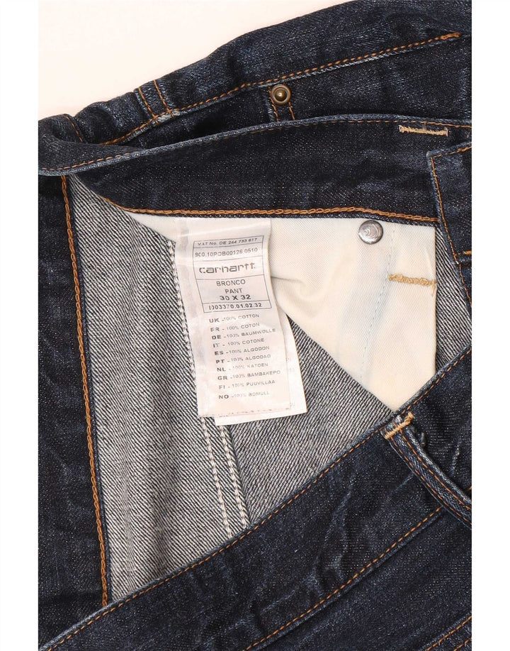 Carhartt Herre Slim Jeans W30 L28 Blå Bomuld
