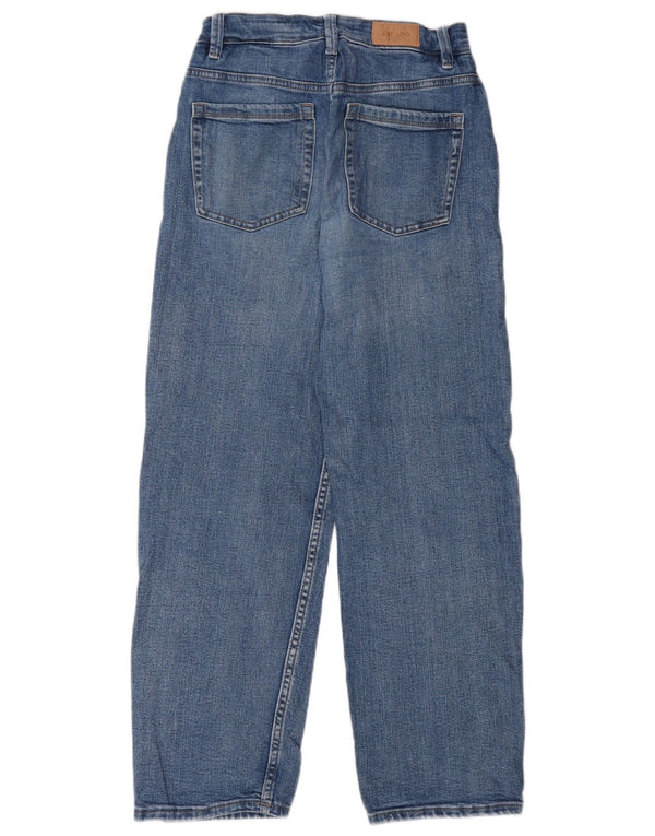 Marks & Spencer Dame løse jeans UK 6 XS W25 L28 Blå Bomuld