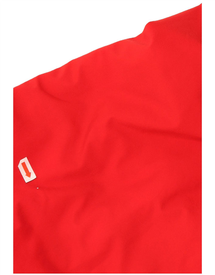 MANUDIECI Mens Windbreaker Coat UK 40 Large Red