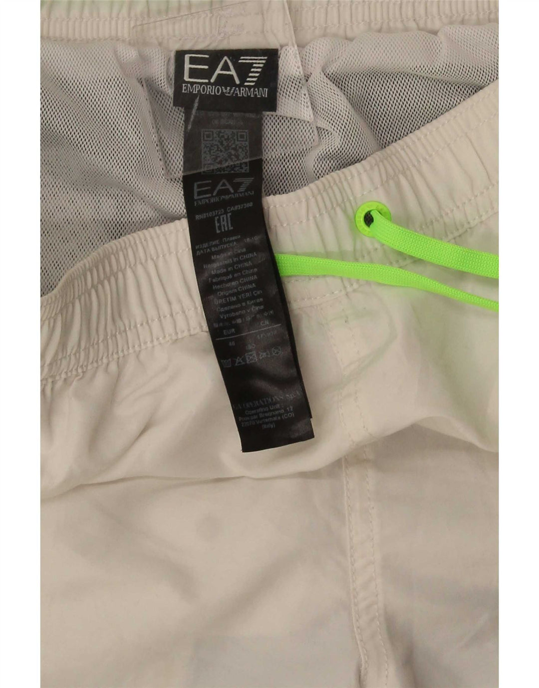 Emporio Armani Badeshorts til mænd EU 48 Medium Flerfarvet Colourblock