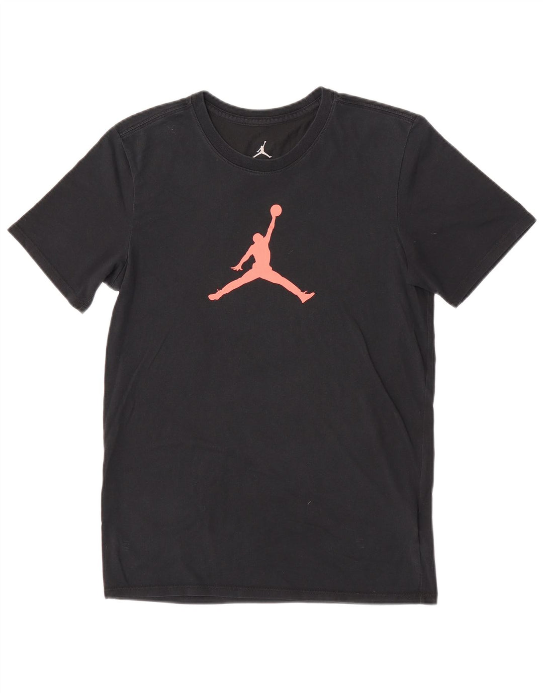 Jordan Herre Dri Fit grafisk T-shirt top lille sort bomuld