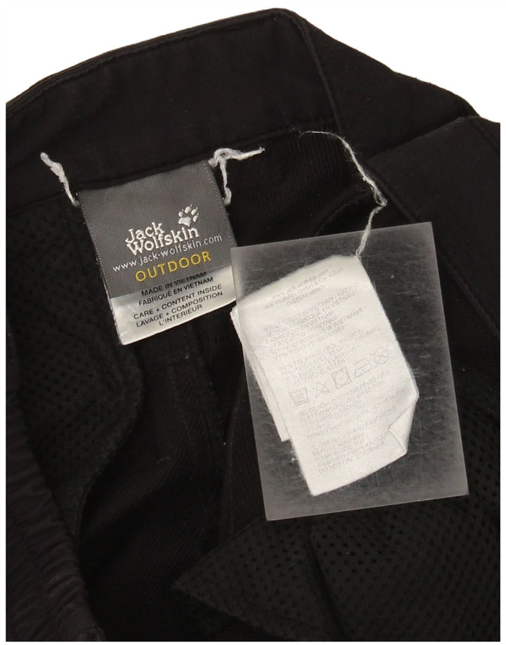 Jack Wolfskin Herre Straight Cargo Bukser W36 L32 Sort Polyamid