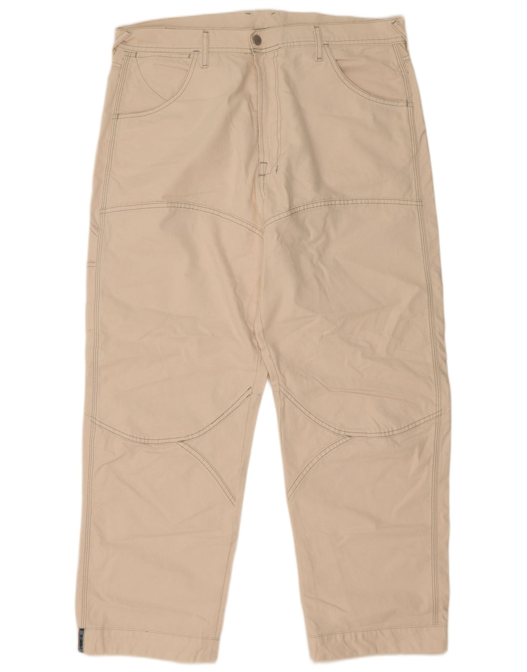 Diesel Herre Straight Cargo Bukser W38 L31 Off White Bomuld