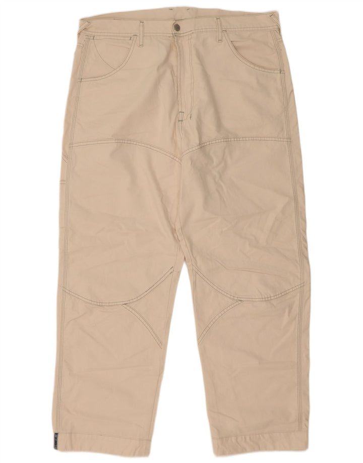 Diesel Herre Straight Cargo Bukser W38 L31 Off White Bomuld