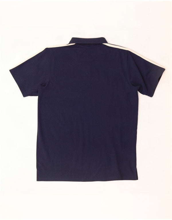Adidas Mens Climalite Polo Shirt XL Navy Blue Cotton