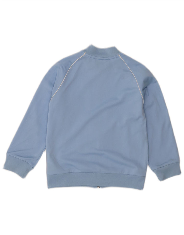 Adidas Drenge Træningsdragt Topjakke 5-6 År Blå Polyester