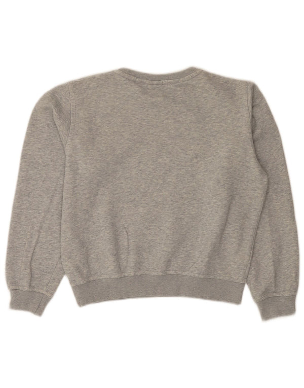 Nike Boys Sweatshirt Jumper 10-11 år Medium Grey Flecked Bomuld