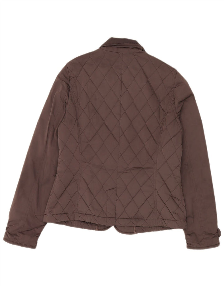 Refrigiwear Womens Quilted Jacket UK 10 Small Grå Polyester