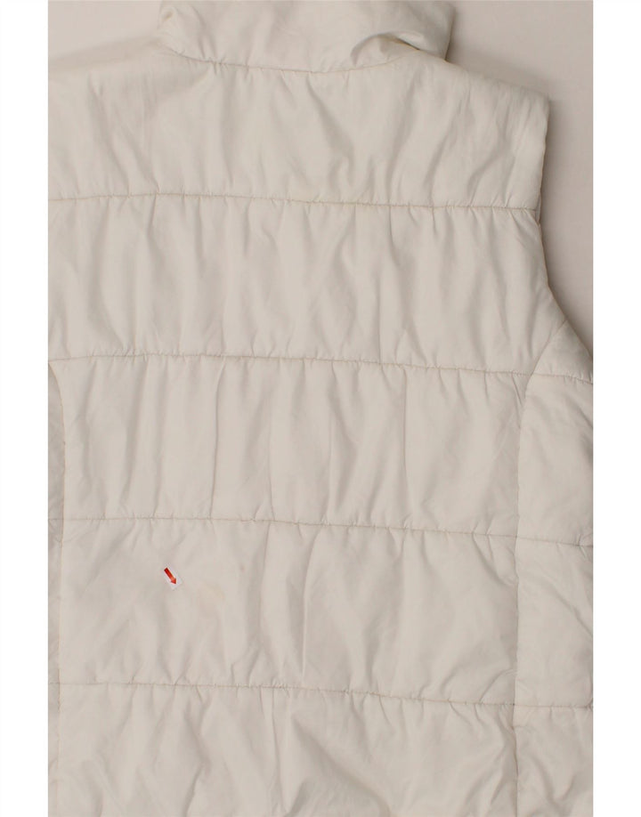 PUMA Womens Padded Gilet UK 16 Large  White Vintage Puma and Second-Hand Puma from Messina Hembry 