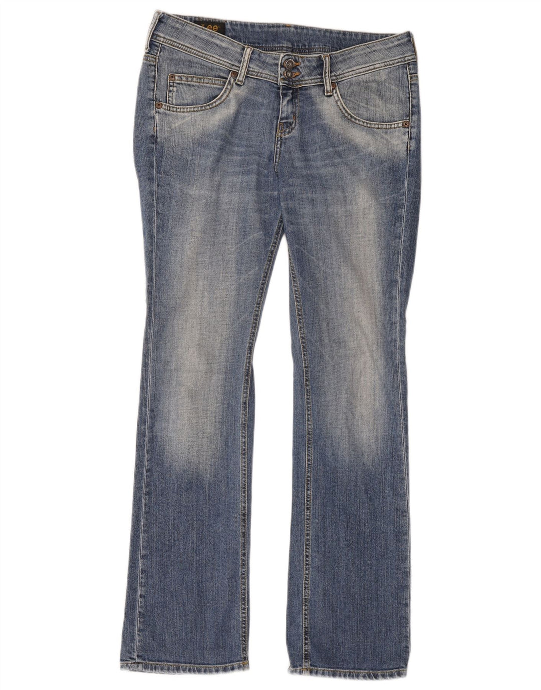 Lee Dame Bootcut Jeans W31 L31 Blå Bomuld
