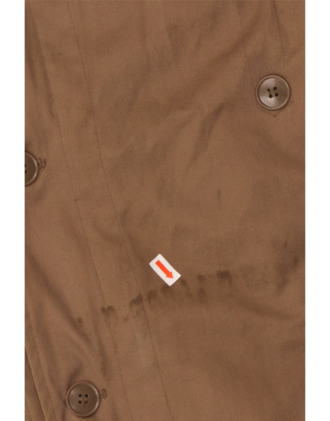 VINTAGE Sherpa Parkajakke med hætte til mænd UK 42 XL Brun bomuld