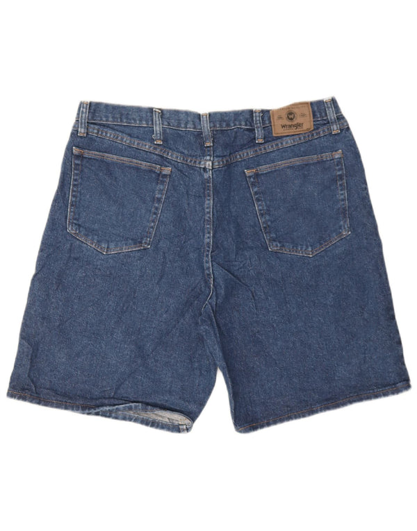 Wrangler Herre Relaxed Fit denimshorts W38 XL Blå Bomuld