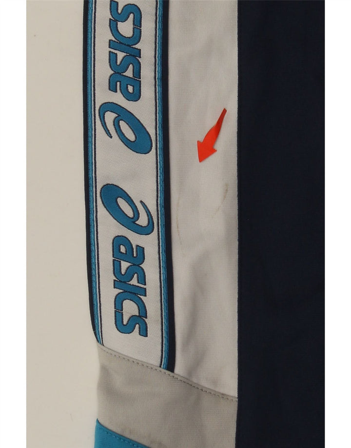 ASICS Grafisk træningsdragt bukser til mænd Medium Navy Blue Colourblock