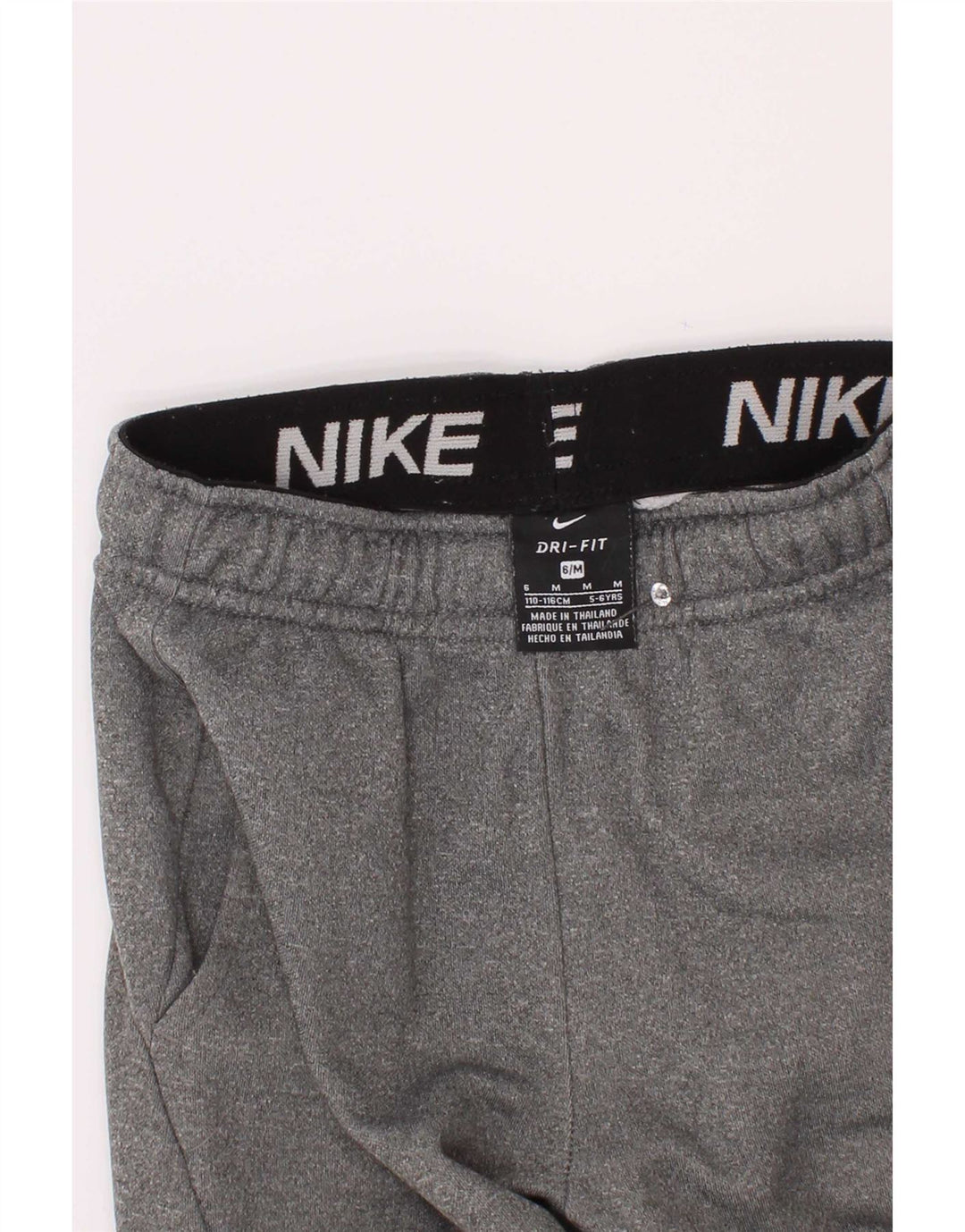 Nike Boys Dri Fit træningsdragt Bukser Joggers 5-6 år Medium Grå Flecked