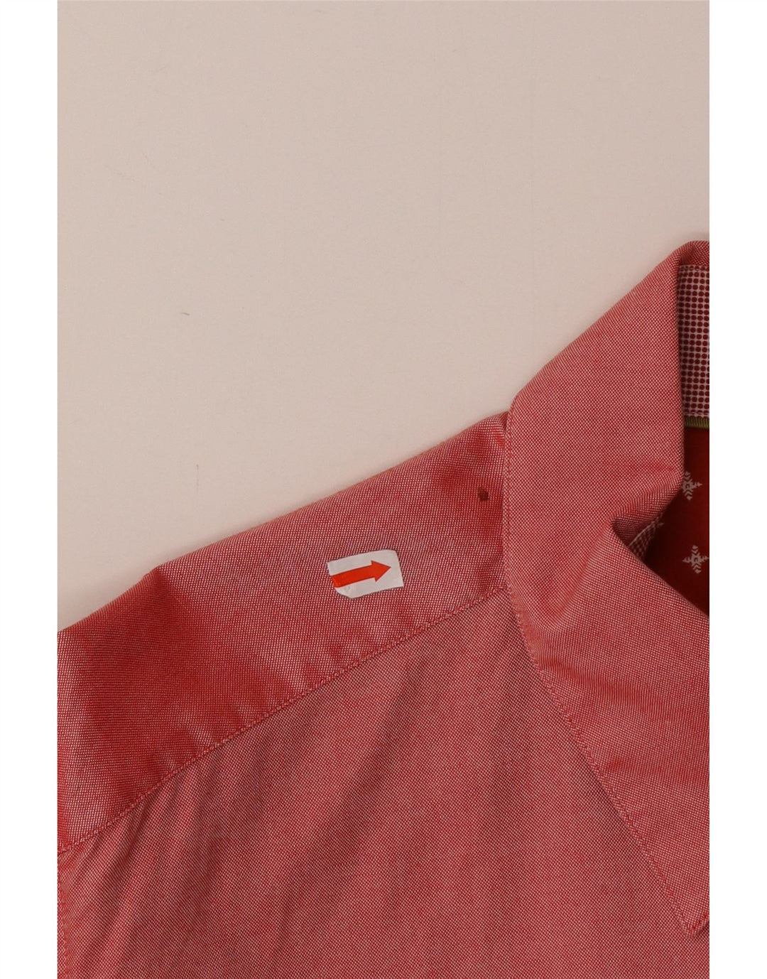 TED BAKER Mens Shirt Size 3 Medium Red