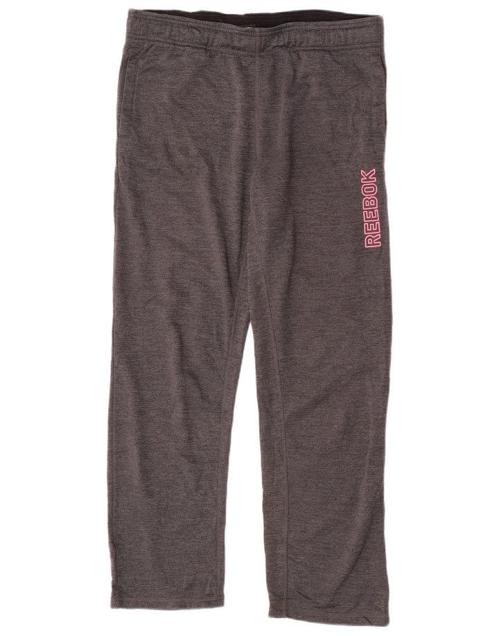 Reebok Herre grafisk træningsdragt Bukser Medium Grå Polyester