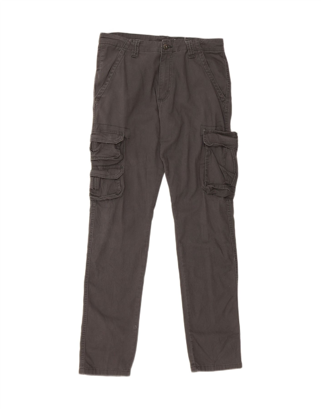 WRANGLER Herre Regular Fit Tapered Cargo Bukser W30 L32 Grå Bomuld