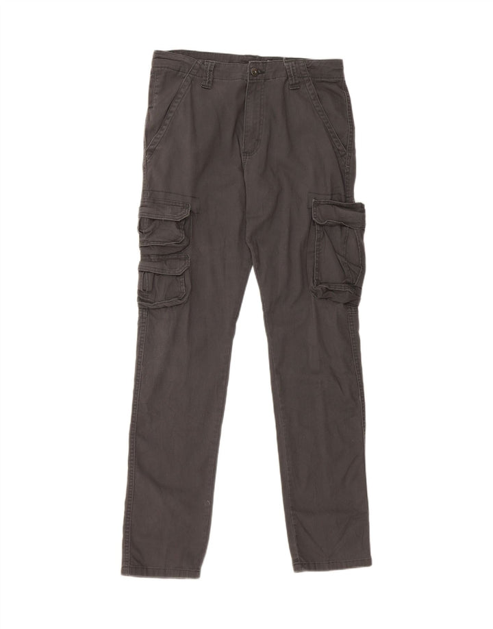 WRANGLER Herre Regular Fit Tapered Cargo Bukser W30 L32 Grå Bomuld