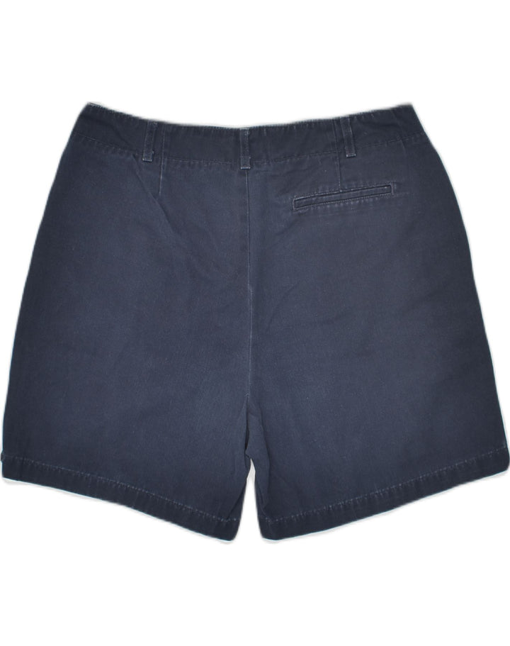 DOCKERS Womens Chino Shorts US 6 Medium W32  Navy Blue Cotton | Vintage Dockers | Thrift | Second-Hand Dockers | Used Clothing | Messina Hembry 