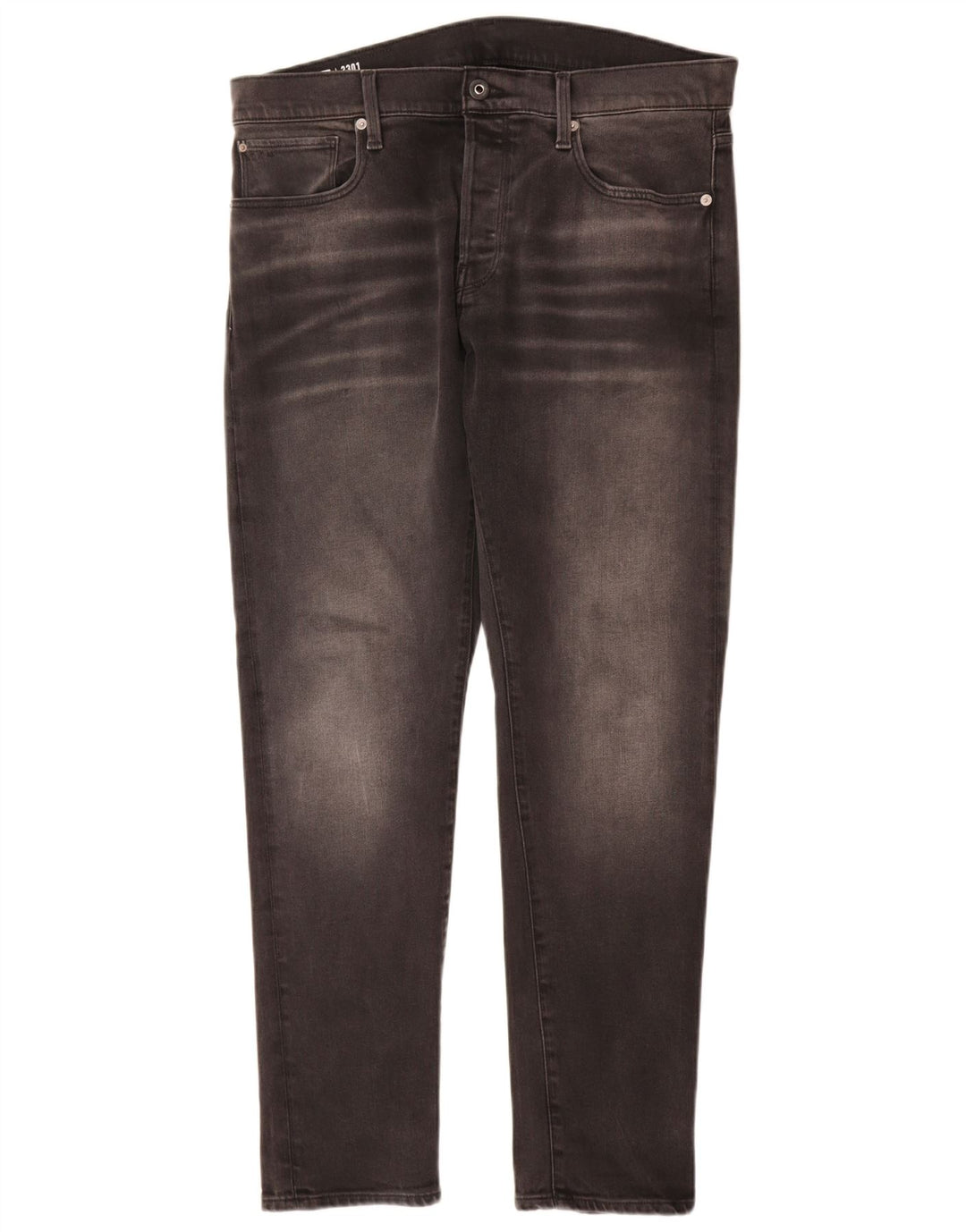 G-Star Slim Jeans til mænd W34 L32 Grå bomuld