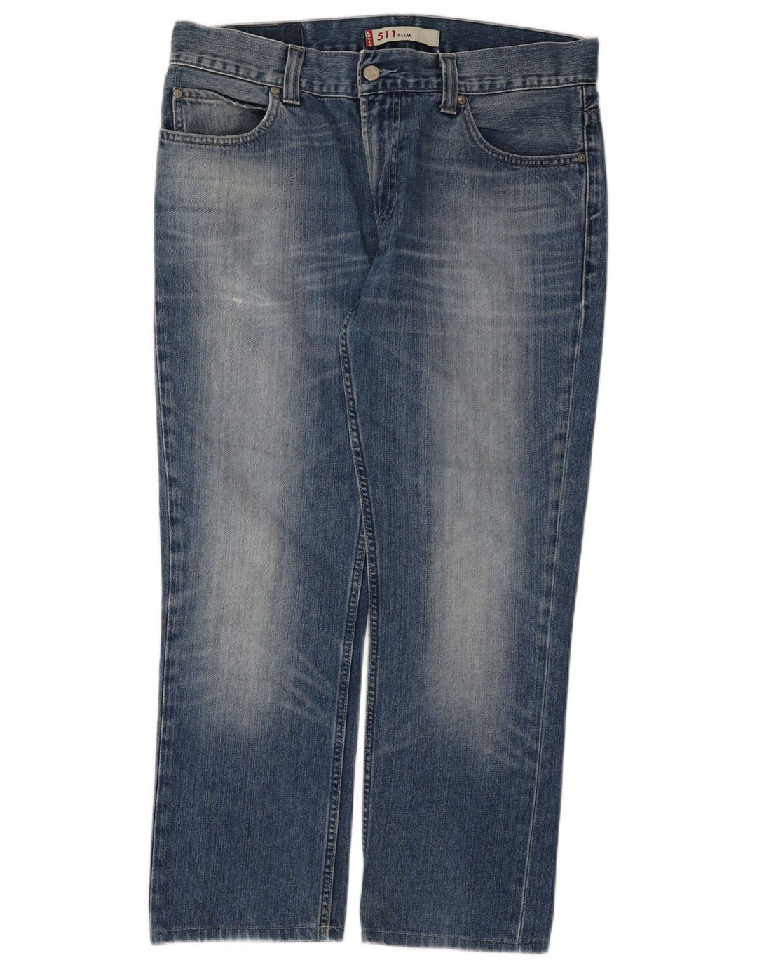 Levi's Dame 511 Slim Jeans W36 L27 Blå Bomuld