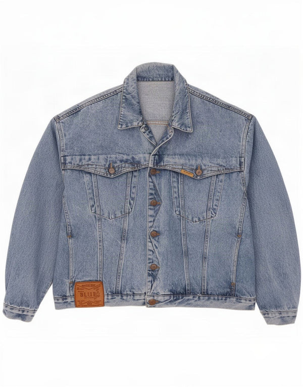 Vintage Herre denimjakke UK 40 Large Blue