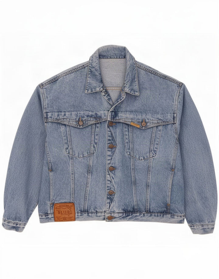 Vintage Herre denimjakke UK 40 Large Blue