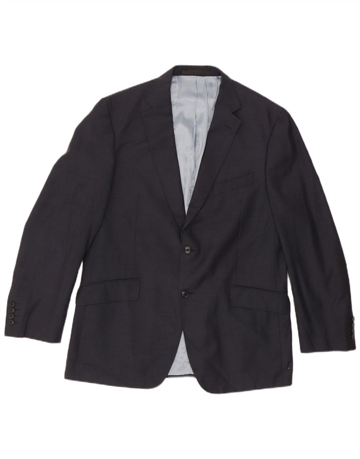 Marks & Spencer Herre 2-knaps blazerjakke UK 38 Medium Navy Blue