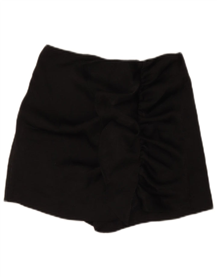 Zara Casual Shorts til kvinder XS W24 Sort