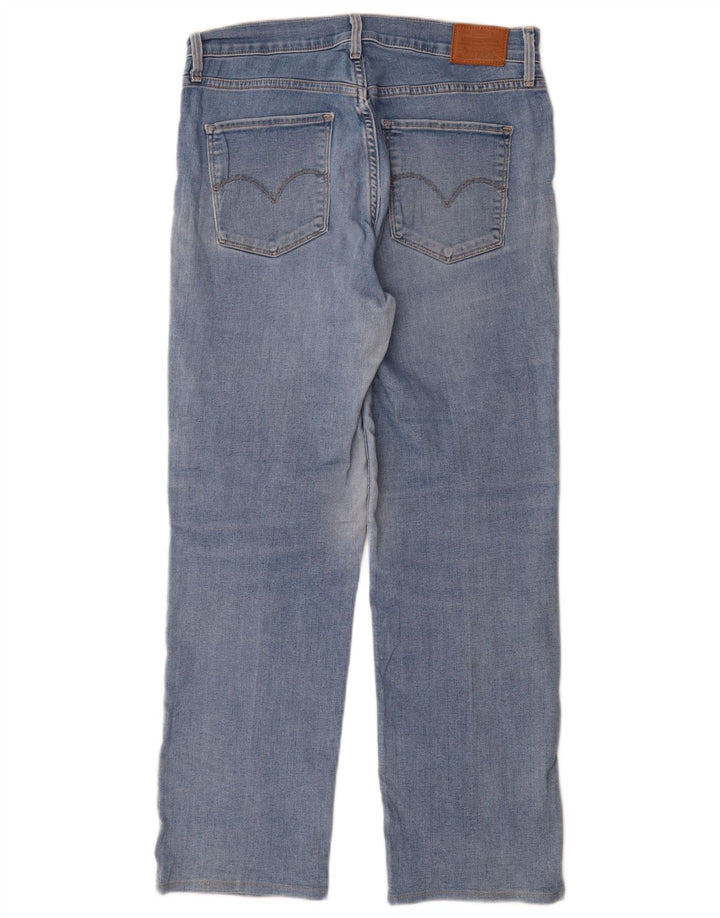 Levi's Dame 314 Shaping Straight Jeans W29 L28 Blå