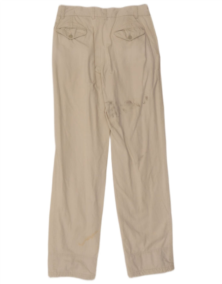 POP 84 Herre lige jakkesæt bukser W30 L32 Off White