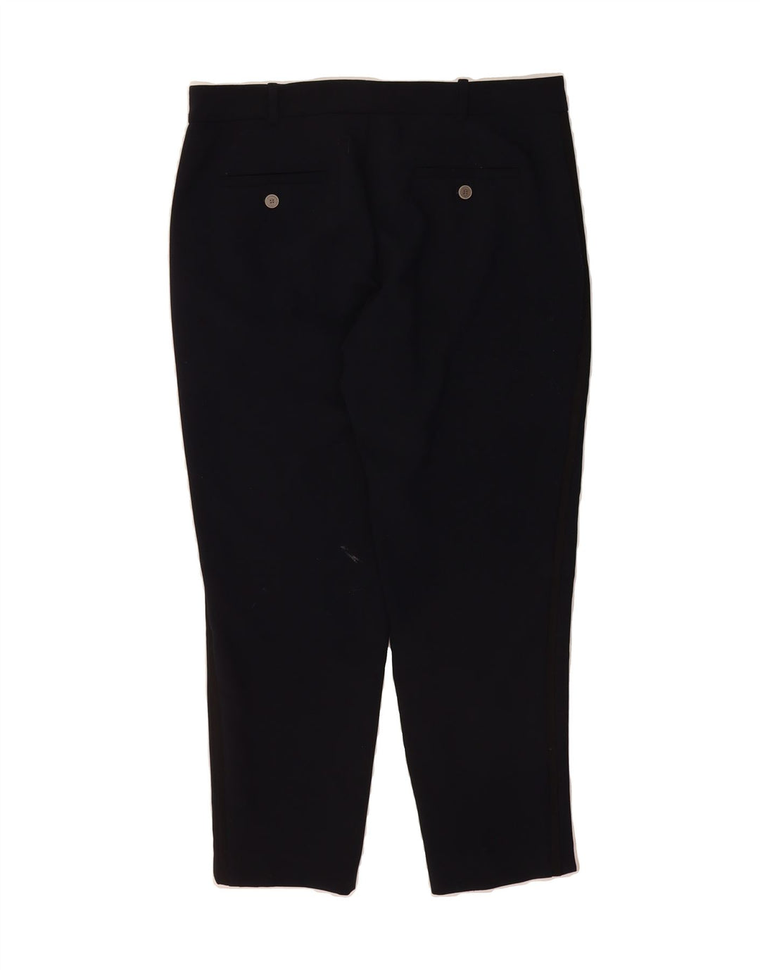 ZARA Womens Slim Chino Trousers Medium W32 L26 Black Colourblock Polyester Vintage Zara and Second-Hand Zara from Messina Hembry 