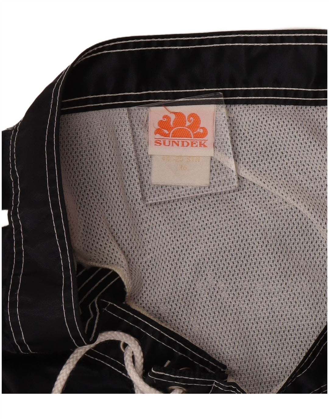 Sundek Herre badeshorts Stor Sort Nylon