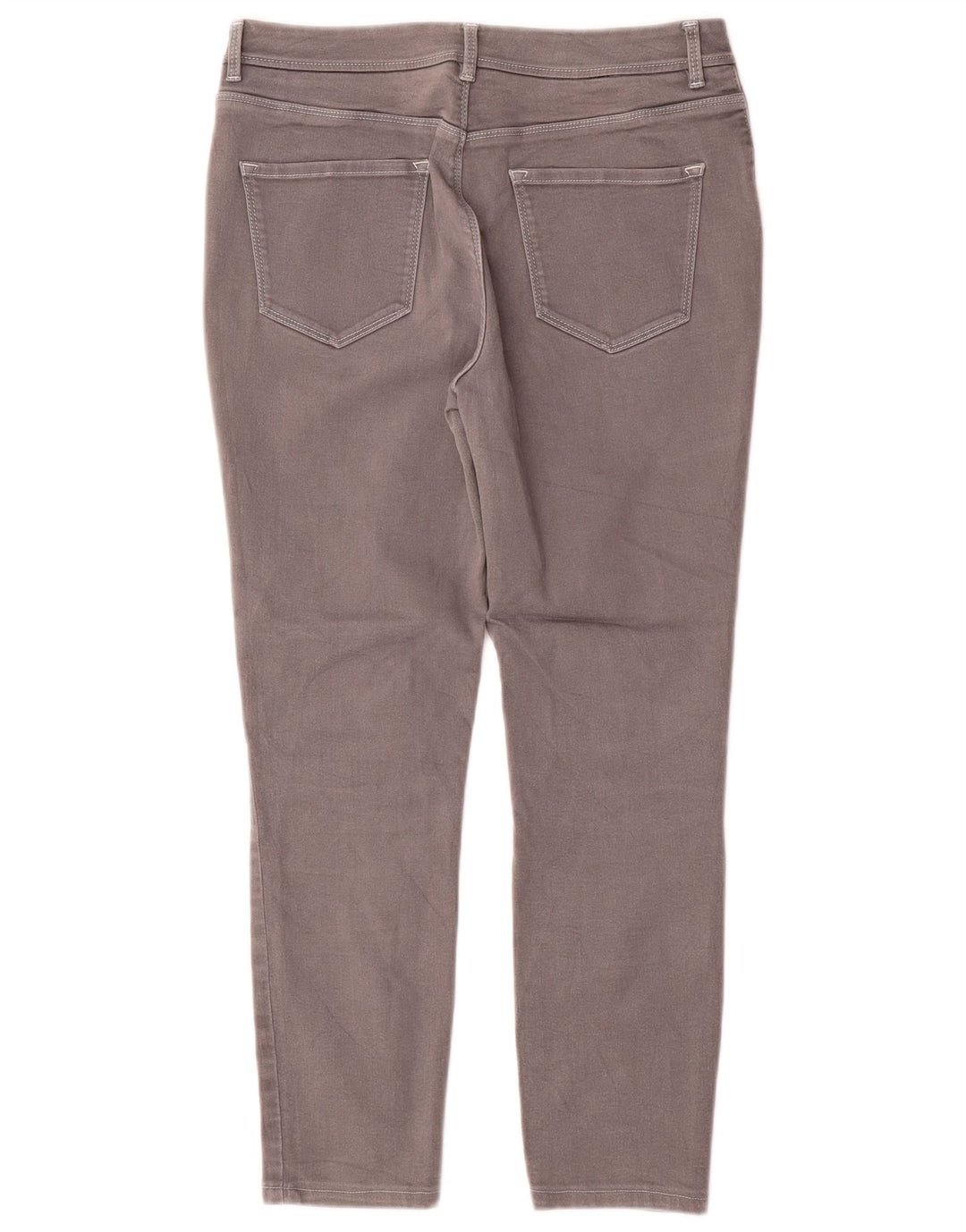 Massimo Dutti Dame Slim Cropped Jeans Medium W30 L25 Grå