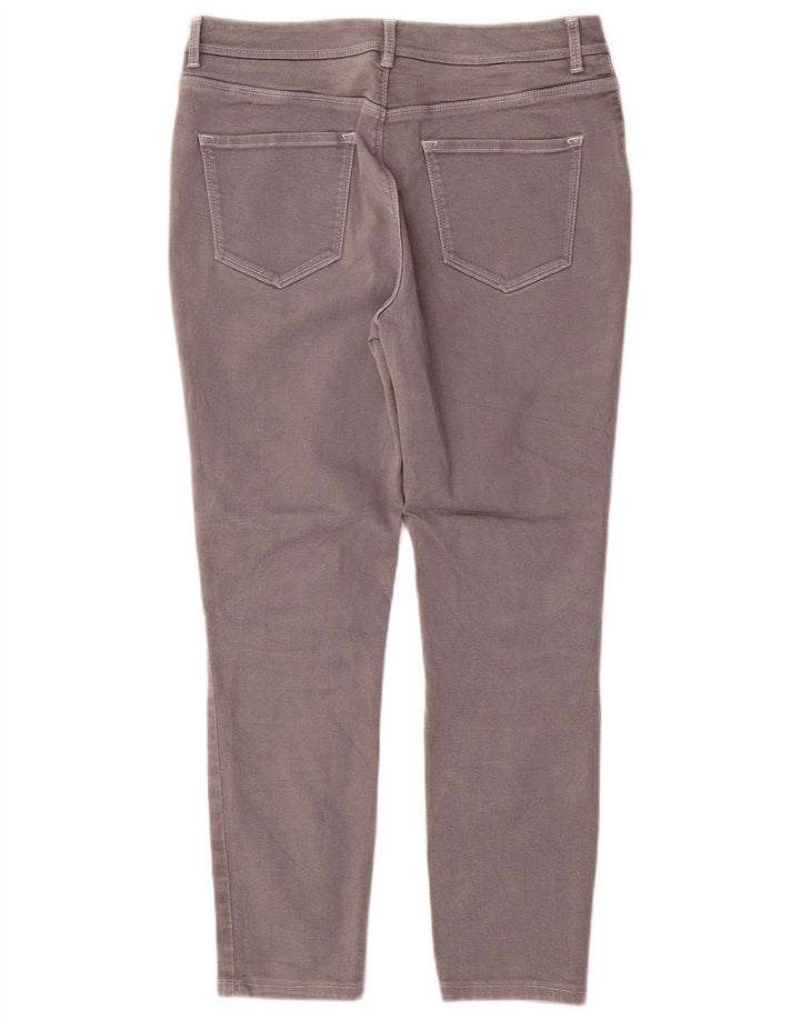 Massimo Dutti Dame Slim Cropped Jeans Medium W30 L25 Grå